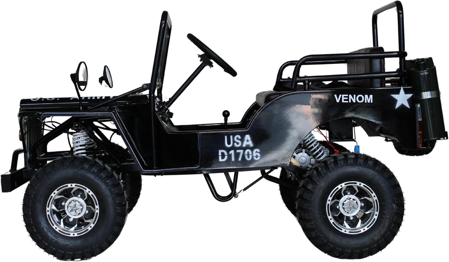 سيارة جيب صغيرة بأربع عجلات