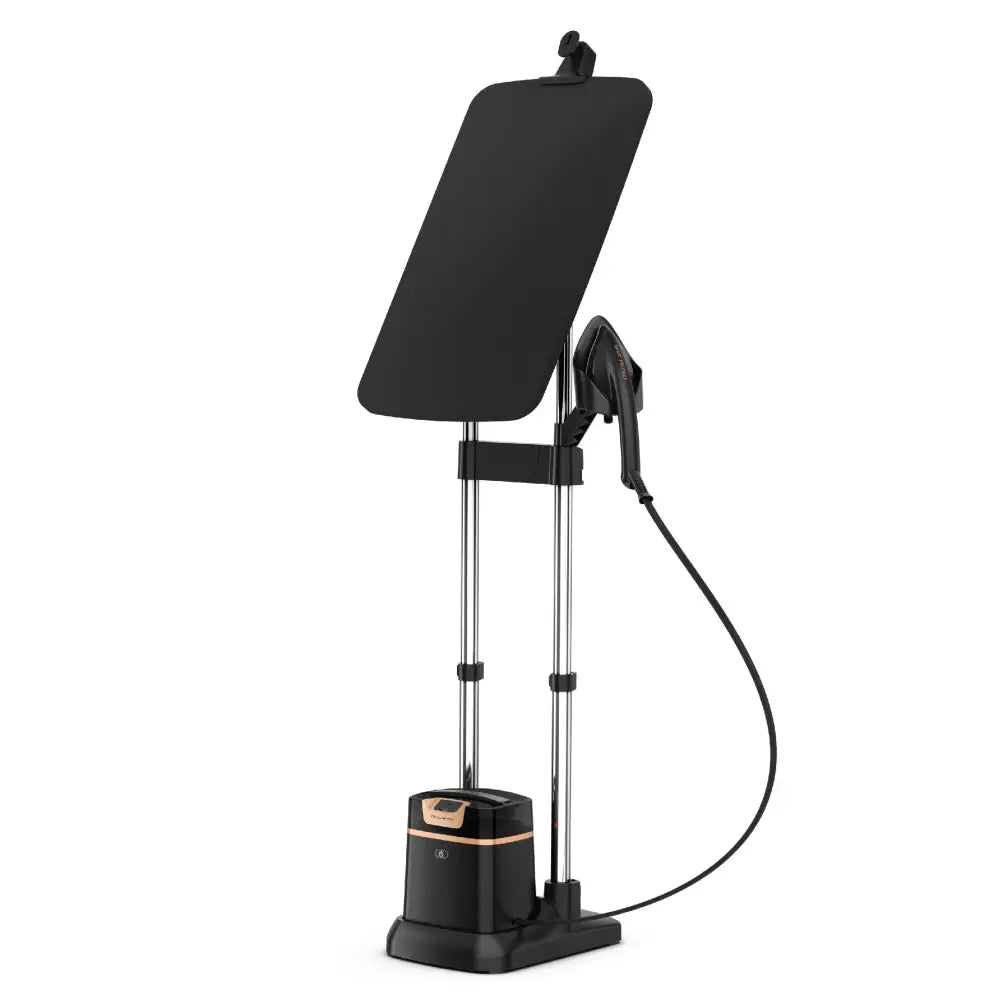 جهاز متكامل للكي بالبخار والكي العادي، مع لوح كي متعدد الأوضاع.