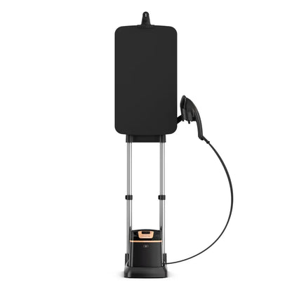 جهاز متكامل للكي بالبخار والكي العادي، مع لوح كي متعدد الأوضاع.