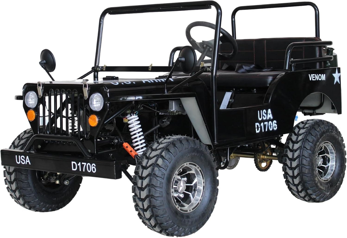 سيارة جيب صغيرة بأربع عجلات