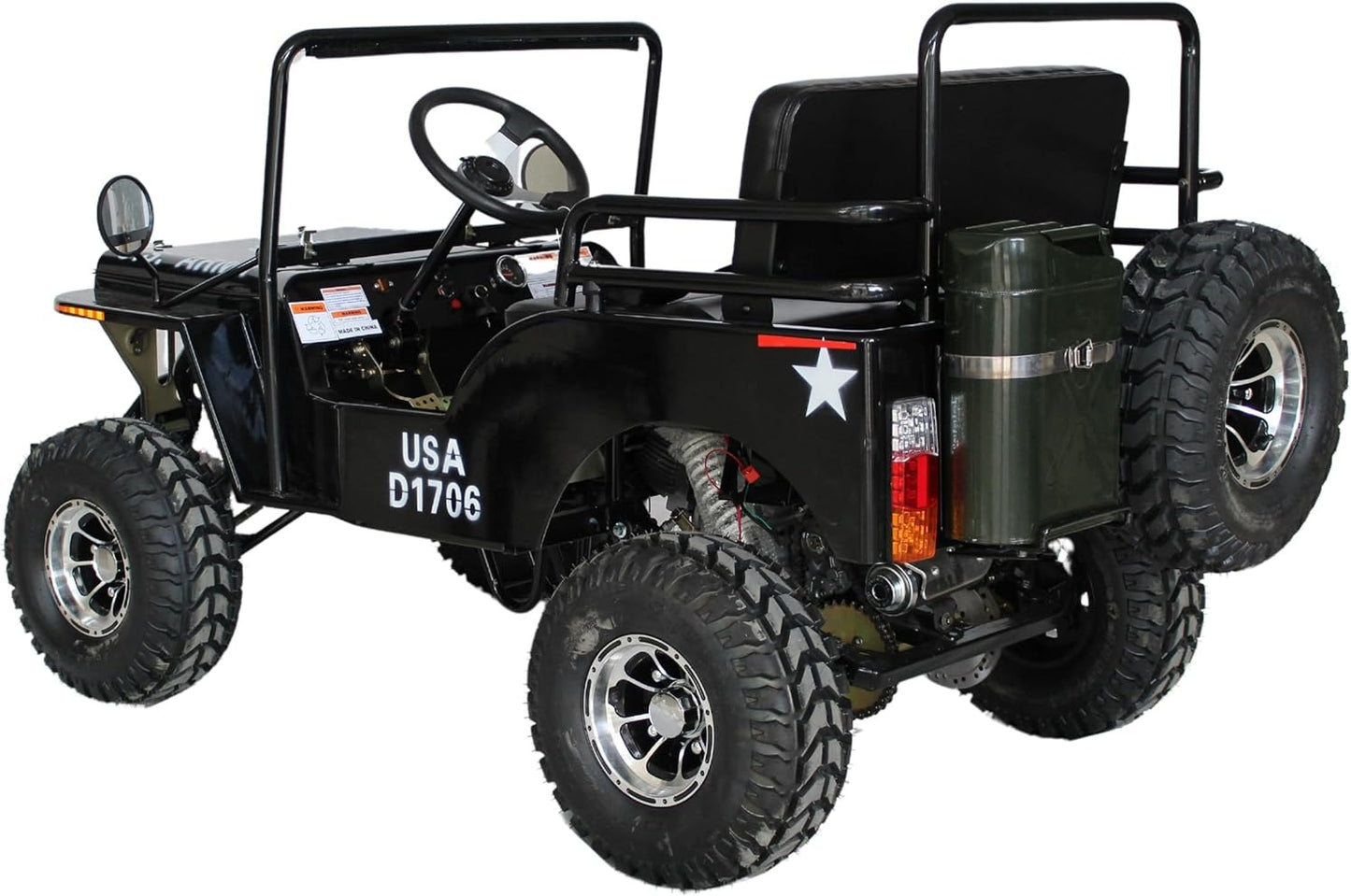 سيارة جيب صغيرة بأربع عجلات