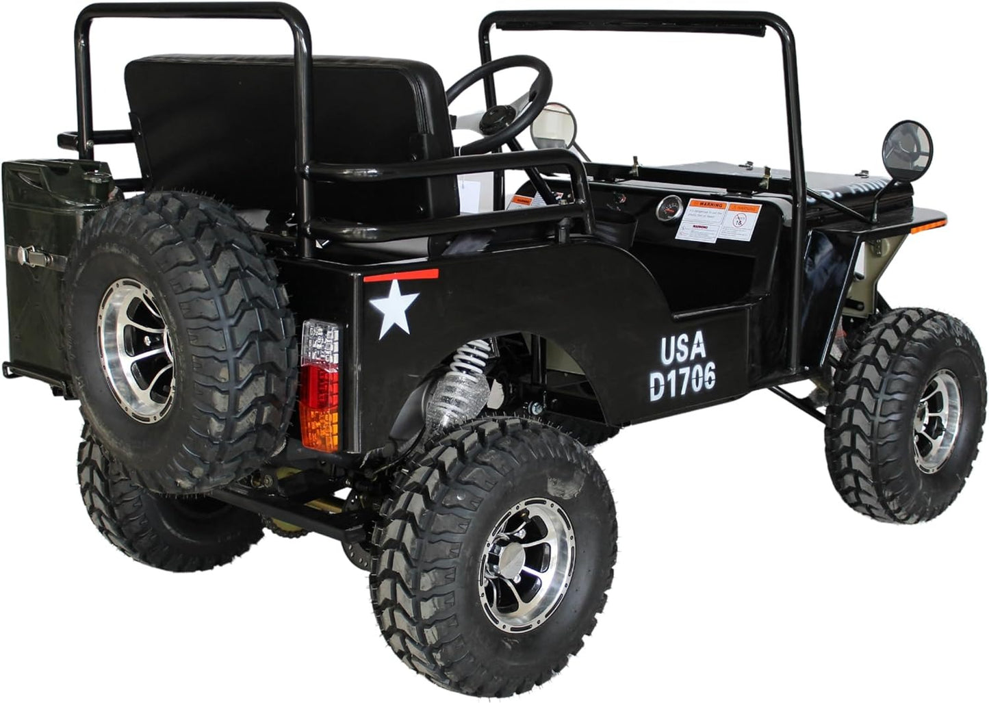 سيارة جيب صغيرة بأربع عجلات