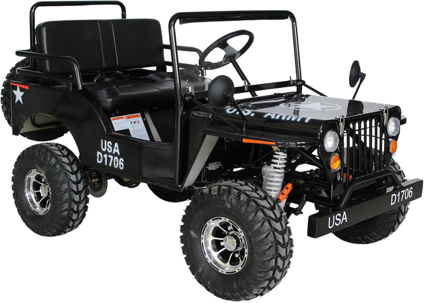 سيارة جيب صغيرة بأربع عجلات