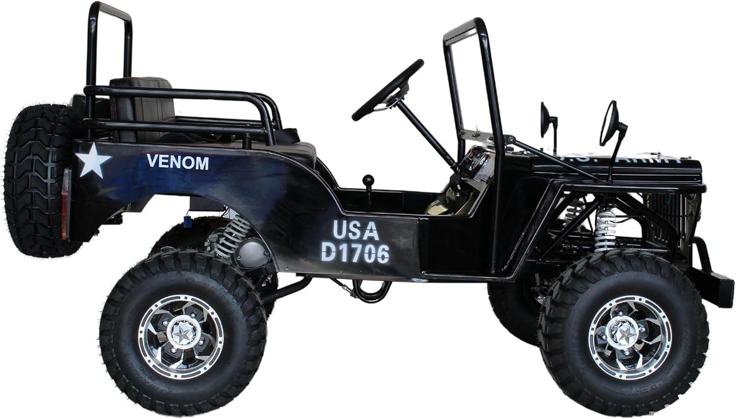 سيارة جيب صغيرة بأربع عجلات