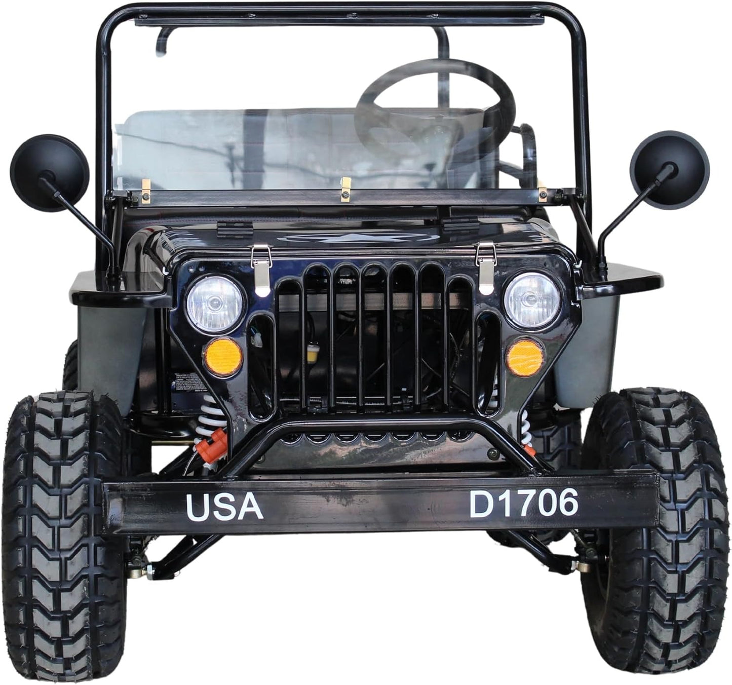 سيارة جيب صغيرة بأربع عجلات