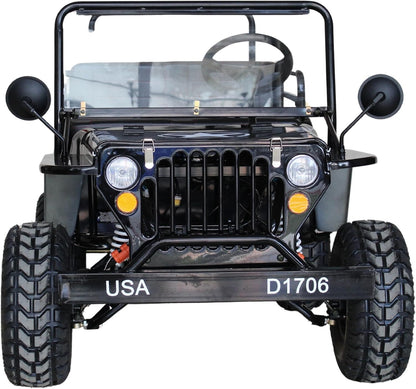 سيارة جيب صغيرة بأربع عجلات