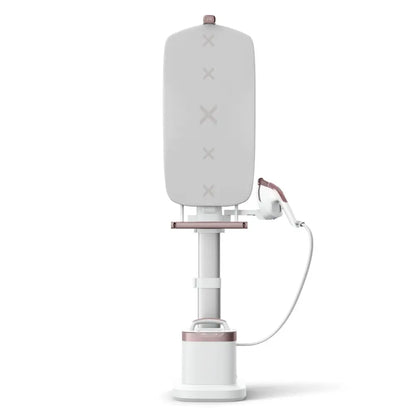 جهاز متكامل للكي بالبخار والكي العادي، مع لوح كي متعدد الأوضاع.