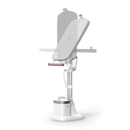 جهاز متكامل للكي بالبخار والكي العادي، مع لوح كي متعدد الأوضاع.